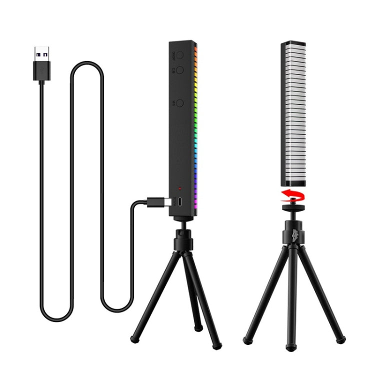 3D Pickup Atmosphere Light Desktop Music Rhythm Lamp, USB Plug - free shipping - PMC TechLife - Order now!