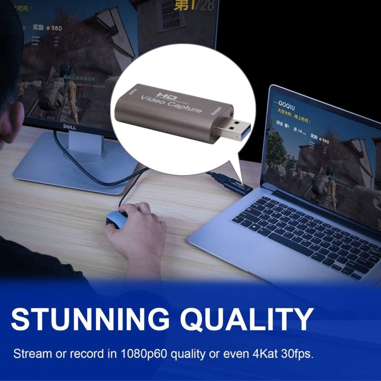 CJK013 Video Capture Card Live Recording Box Video Capture Adapter - Video Capture Solutions by PMC Jewellery | Online Shopping South Africa | PMC Jewellery | Buy Now Pay Later Mobicred