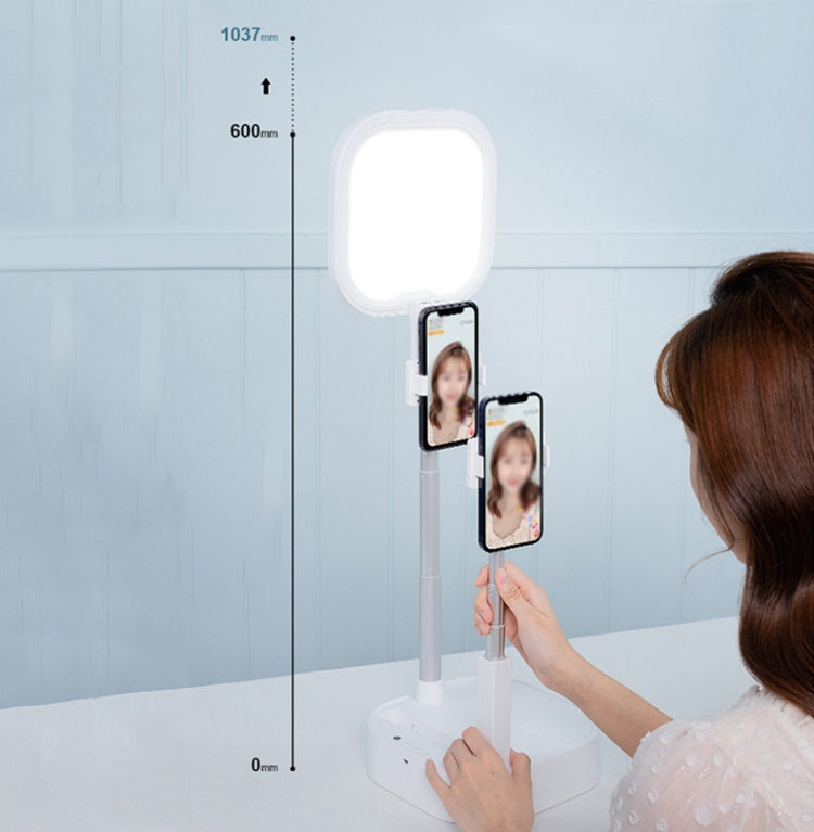 V8 Dual-Camera 360-Degree Rotating Light-Filling Live Stand, Spec: Holder + Remote - Stand by PMC TechLife | Online Shopping South Africa | PMC TechLife | Buy Now Pay Later Mobicred