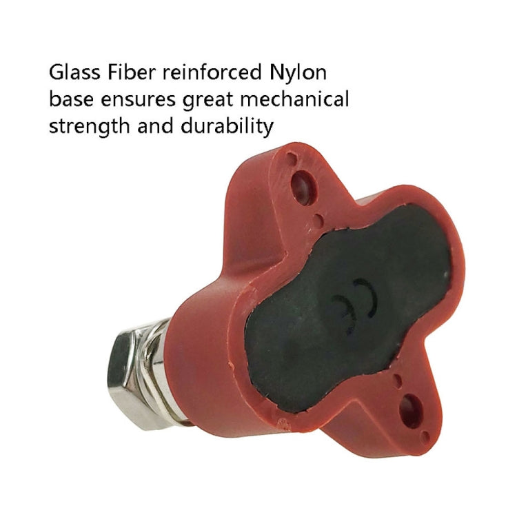 Double Terminal Block Spiral Fixed Wire Connector, Color: M6 Red - Booster Cable & Clip by PMC TechLife | Online Shopping South Africa | PMC TechLife | Buy Now Pay Later Mobicred