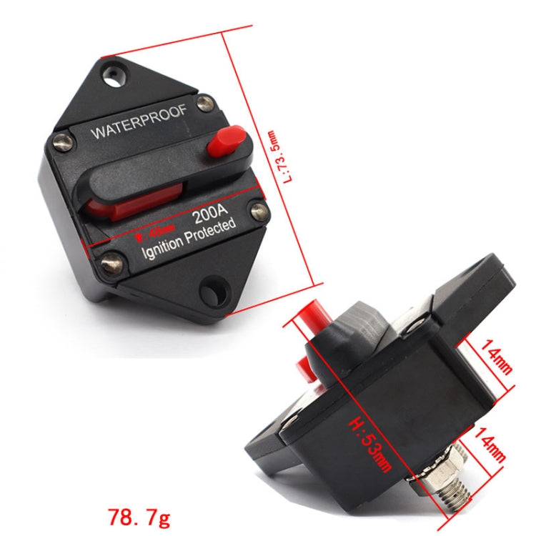 CB10 Car Audio Modified Automatic Circuit Breakerion, Specification: 40A - free shipping - PMC TechLife - Order now!