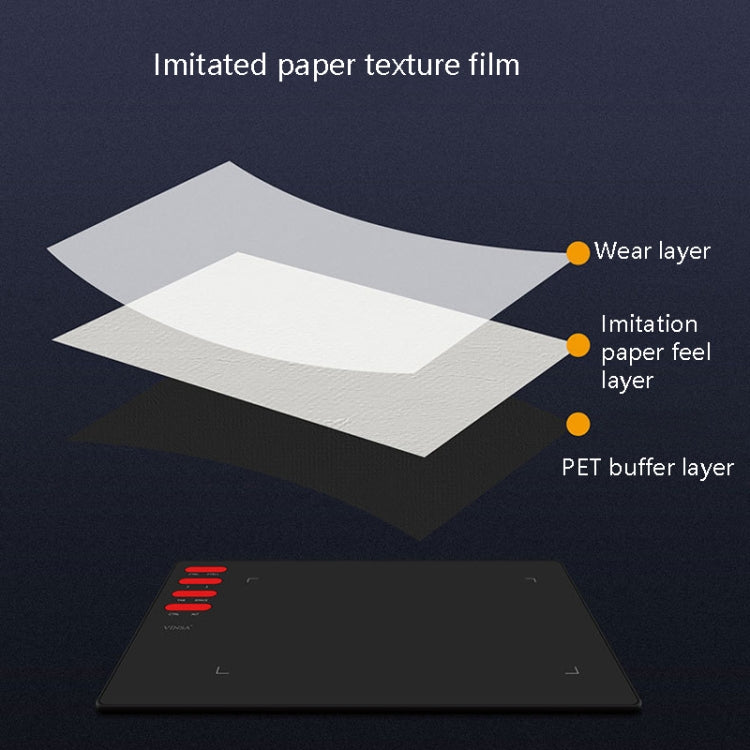 VINSA T505 Painting Board, Style: Package 3 -  by PMC TechLife | Online Shopping South Africa | PMC TechLife | Buy Now Pay Later Mobicred