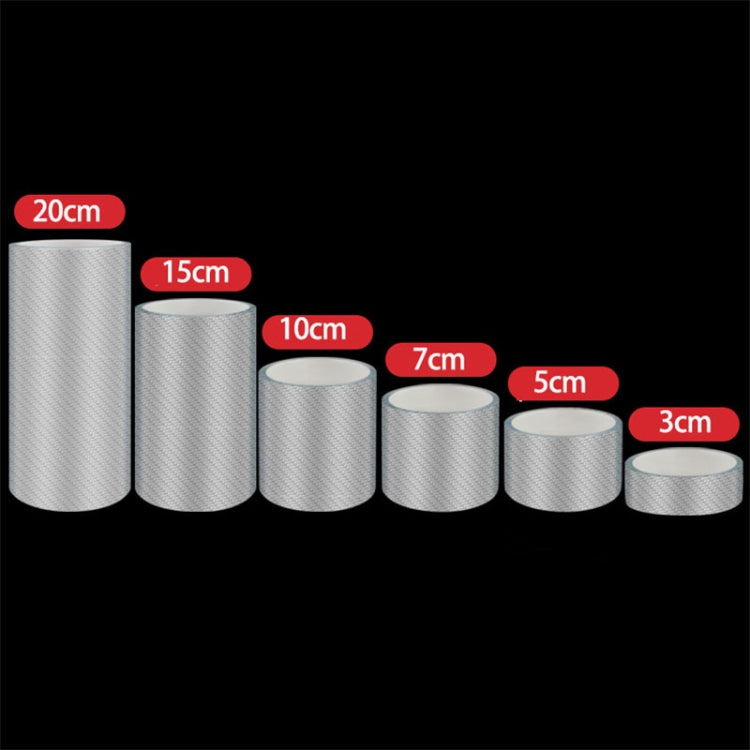 15cm x 10m Car Carbon Fiber Bumper Anti-Collision Strip - Anti Collision Sticker by PMC TechLife | Online Shopping South Africa | PMC TechLife | Buy Now Pay Later Mobicred