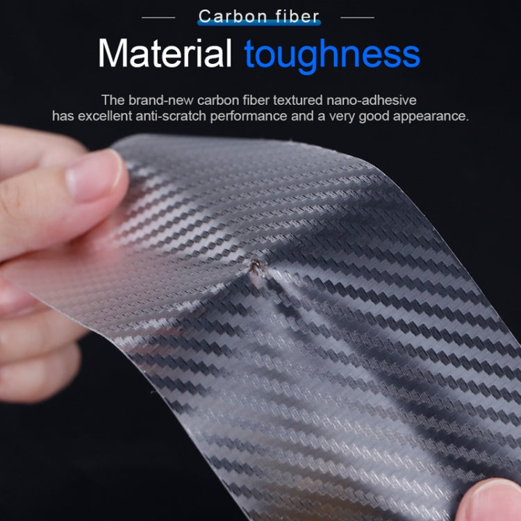 20cm x 10m Car Carbon Fiber Bumper Anti-Collision Strip - Anti Collision Sticker by PMC TechLife | Online Shopping South Africa | PMC TechLife | Buy Now Pay Later Mobicred