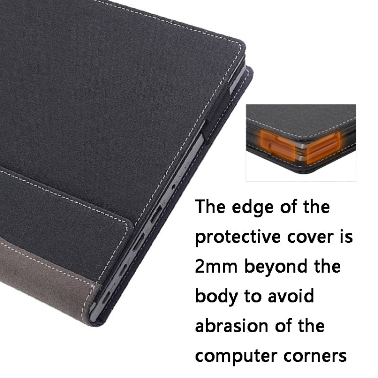 Laptop Leather Anti-Fall Protective Case For HP Envy 13-AQ Ad Ah(Wine Red) - 13.3 inch by PMC TechLife | Online Shopping South Africa | PMC TechLife | Buy Now Pay Later Mobicred