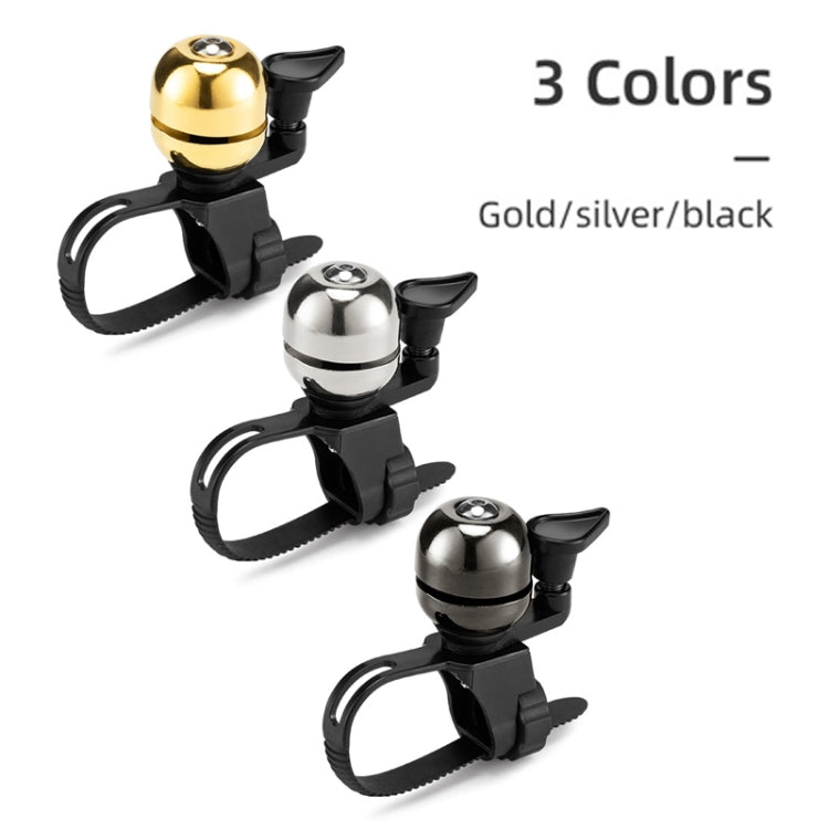 BG-201501 Bicycle Retro Mini Ball Bell(Black) - Bicycle Bells by PMC TechLife | Online Shopping South Africa | PMC TechLife | Buy Now Pay Later Mobicred
