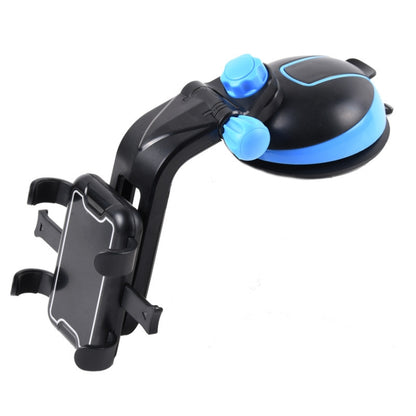 093 Car Navigation Dashboard Windshield Car Phone Holder(Blue) - Car Holders by PMC Jewellery | Online Shopping South Africa | PMC Jewellery | Buy Now Pay Later Mobicred