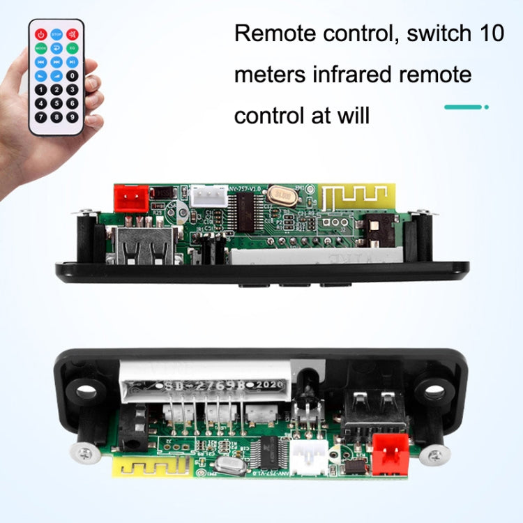 2 PCS TWS Wireless Bluetooth MP3 Decoder Board - Car MP3 & MP4 & MP5 by PMC TechLife | Online Shopping South Africa | PMC TechLife | Buy Now Pay Later Mobicred