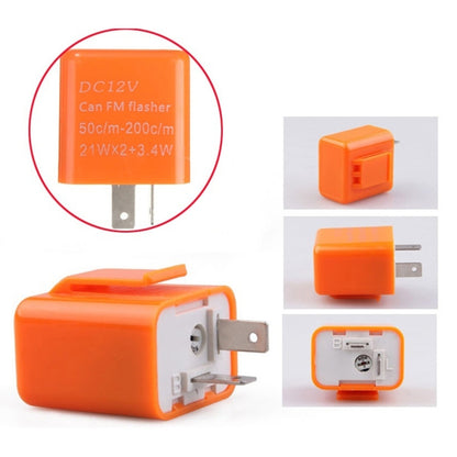 Motorcycle LED Turn Signal Relay(Fresh Orange) - Turn Signal by PMC Jewellery | Online Shopping South Africa | PMC Jewellery