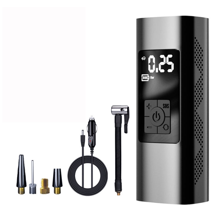 Car Portable Digital Display Electric Air Pump, Specification: 2712 Wired Version - Inflatable Pump by PMC TechLife | Online Shopping South Africa | PMC TechLife