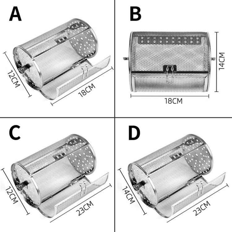 B Type 14 x18cm  Stainless Steel Roasting Cage Oven Peanut Chestnut Cage - free shipping - PMC TechLife - Order now!