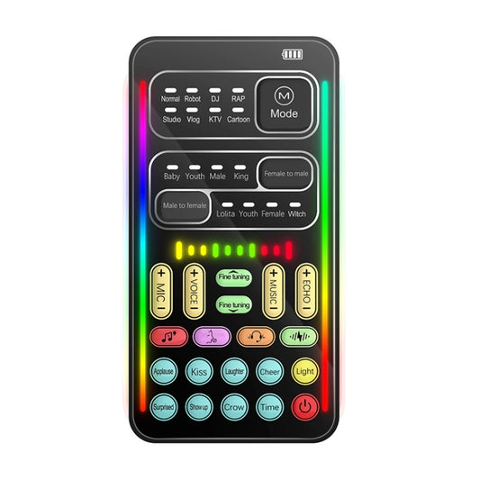 i9  Voice Changer Game Live Broadcast Mobile Computer Sound Card - Live Sound Effects Processors by PMC Jewellery | Online Shopping South Africa | PMC Jewellery | Buy Now Pay Later Mobicred