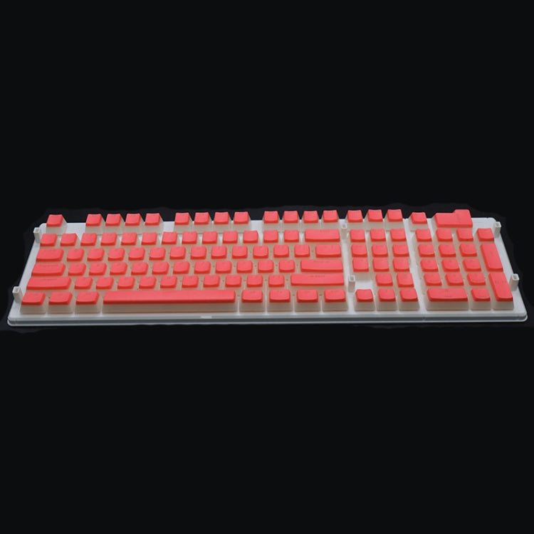 Pudding Double-layer Two-color 108-key Mechanical Translucent Keycap(Orange) - Silicone / Sticker by PMC TechLife | Online Shopping South Africa | PMC TechLife | Buy Now Pay Later Mobicred