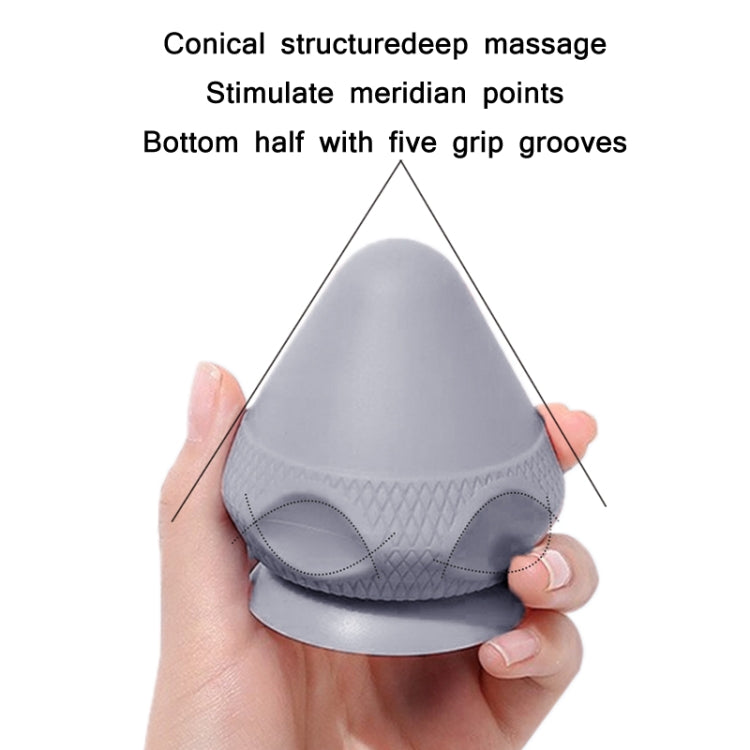 Suction Cup Type Silicone Muscle Membrane Muscle Massage Ball(Blue) - free shipping - PMC TechLife - Order now!