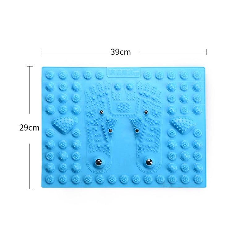 Fitness Toe Pressing Board Foot Magnetic Therapy Massage Pad(Red) - free shipping - PMC TechLife - Order now!