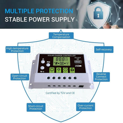 30A LED Smart Off-Grid System Lithium Battery Solar Street Light Charge Controller - Others by PMC Jewellery | Online Shopping South Africa | PMC Jewellery | Buy Now Pay Later Mobicred