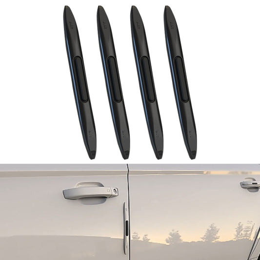 4 PCS Car Door Anti-Static Silicone Airbag Anti-Collision Strip, Colour: Black - Anti Collision Sticker by PMC Jewellery | Online Shopping South Africa | PMC Jewellery | Buy Now Pay Later Mobicred