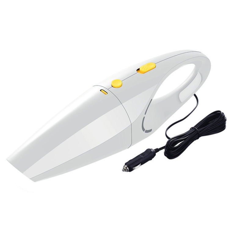 High Power Car Mini Powerful Vacuum Cleaner, Style: Car Type (Ivory White) - Vacuum Cleaner by PMC Jewellery | Online Shopping South Africa | PMC Jewellery | Buy Now Pay Later Mobicred