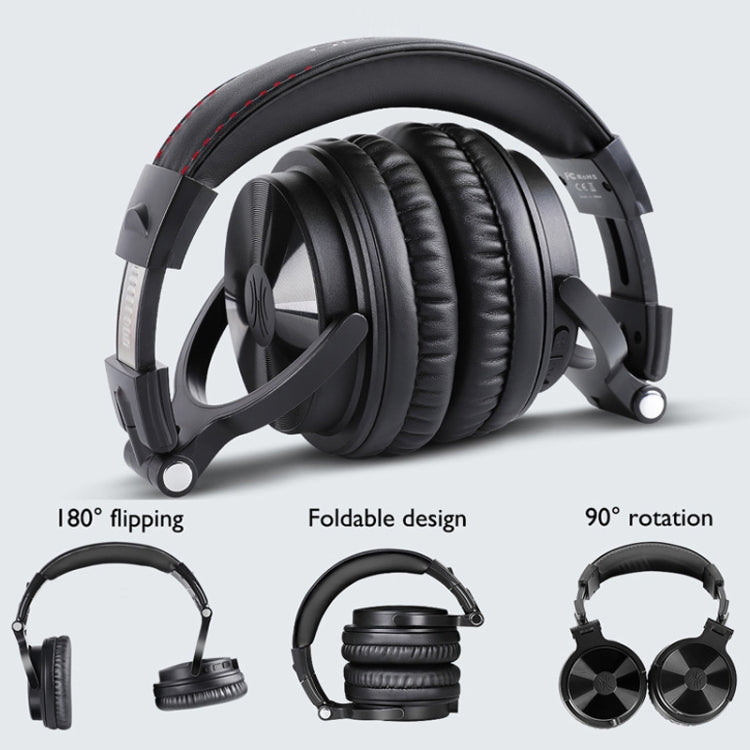 OneOdio PRO-C Bilateral Stereo Pluggable Over-Ear Wireless Bluetooth Monitor Headset(Black) - free shipping - PMC TechLife - Order now!