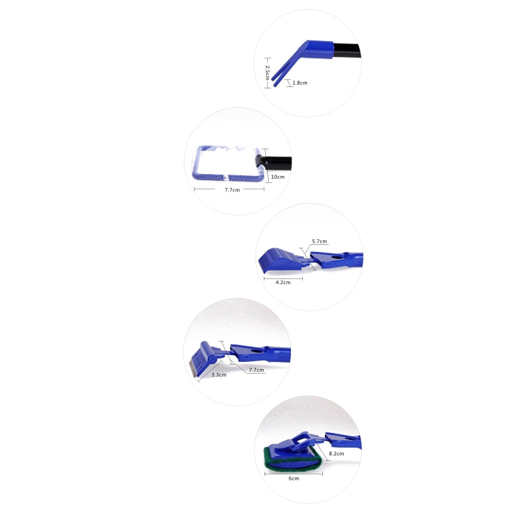 Fish Tank Aquarium 5-in-1 Cleaning Tool Set - Cleaning Tools by PMC TechLife | Online Shopping South Africa | PMC TechLife