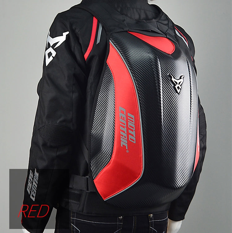 MOTOCENTRIC 11-MC-0077 Motorcycle EVA Turtle Shell Shape Riding Backpack(Red) - free shipping - PMC TechLife - Order now!