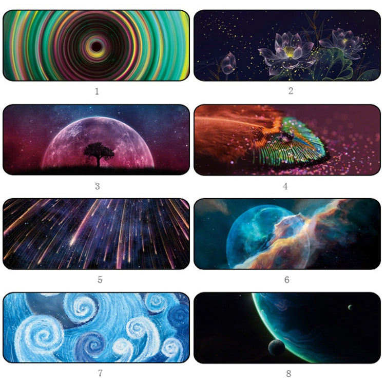 400x900x4mm Locked Large Desk Mouse Pad(8 Space) - Mouse Pads by PMC TechLife | Online Shopping South Africa | PMC TechLife | Buy Now Pay Later Mobicred