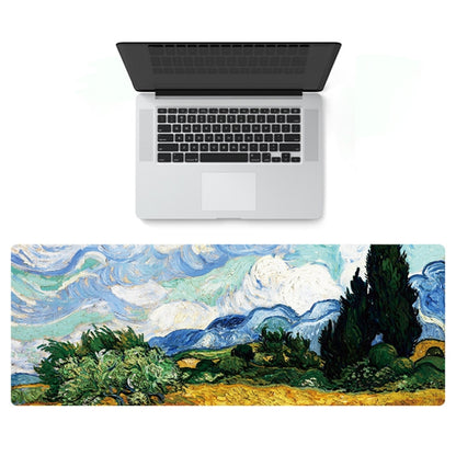 400x900x5mm Locked Am002 Large Oil Painting Desk Rubber Mouse Pad(Carriage) - Mouse Pads by PMC Jewellery | Online Shopping South Africa | PMC Jewellery | Buy Now Pay Later Mobicred