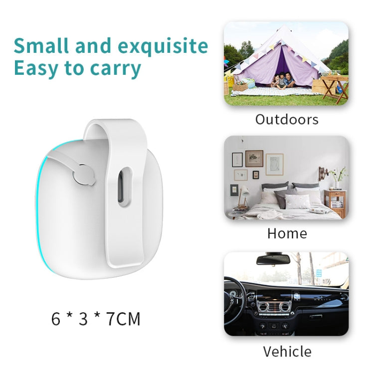 Outdoor Mosquito Repellent Ultrasonic Portable Spray Fragrance Mosquito Repellent(White) - Outdoor Insect Repellent by PMC Jewellery | Online Shopping South Africa | PMC Jewellery | Buy Now Pay Later Mobicred