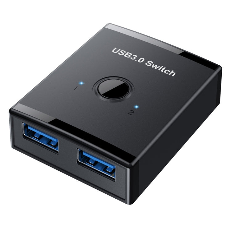 T25 2 In 1 USB3.0 Bidirectional Switch Printer Sharer Splitter(Black) - USB 3.0 HUB by PMC Jewellery | Online Shopping South Africa | PMC Jewellery | Buy Now Pay Later Mobicred