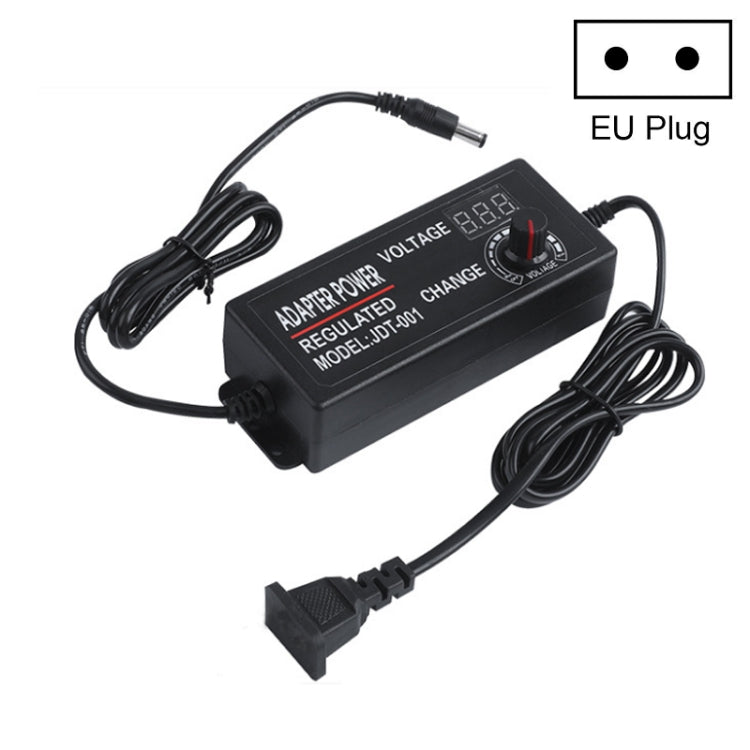 HuaZhenYuan 3-12V5A High Power Speed Regulation And Voltage Regulation Power Adapter With Monitor, Model: EU Plug - AC Adapers by HuaZhenYuan | Online Shopping South Africa | PMC Jewellery | Buy Now Pay Later Mobicred