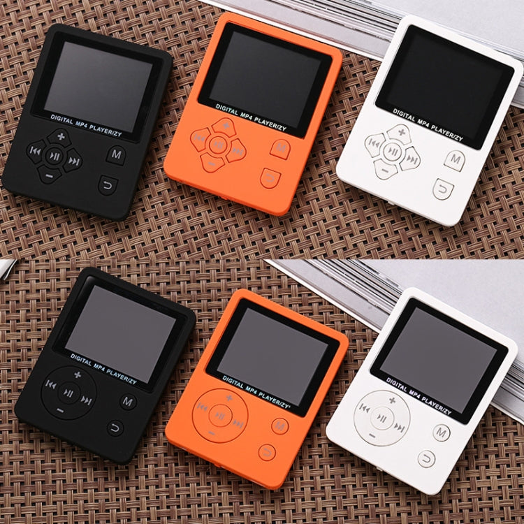 T69 Card Lyrics Synchronization Lossless Sound Quality MP4 Player, Style: Cross Button(White) - MP4 Player by PMC TechLife | Online Shopping South Africa | PMC TechLife | Buy Now Pay Later Mobicred