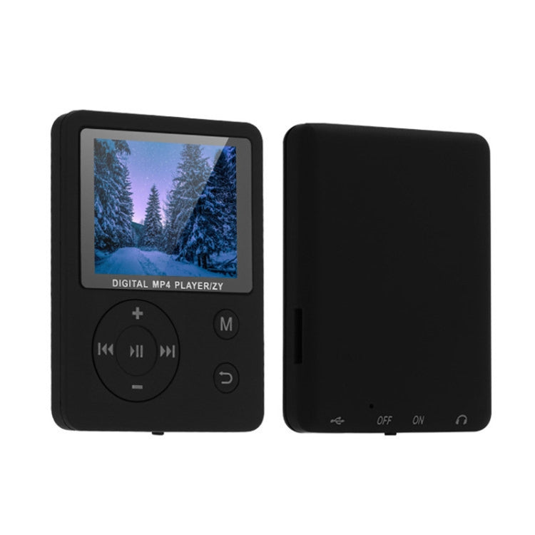 T69 Card Lyrics Synchronization Lossless Sound Quality MP4 Player, Style: Cross Button(Black) - MP4 Player by PMC Jewellery | Online Shopping South Africa | PMC Jewellery | Buy Now Pay Later Mobicred