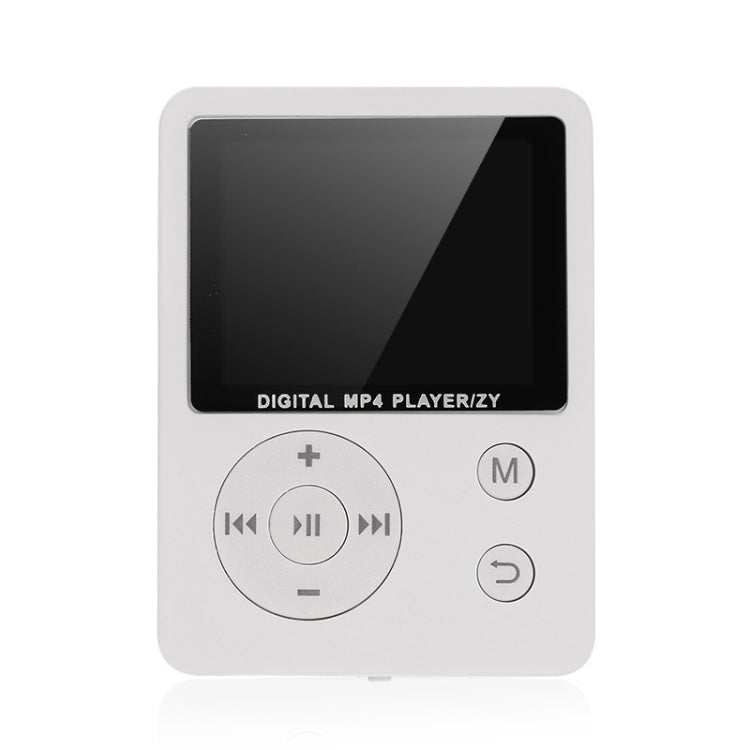 T69 Card Lyrics Synchronization Lossless Sound Quality MP4 Player, Style: Round Button(White) - MP4 Player by PMC TechLife | Online Shopping South Africa | PMC TechLife | Buy Now Pay Later Mobicred