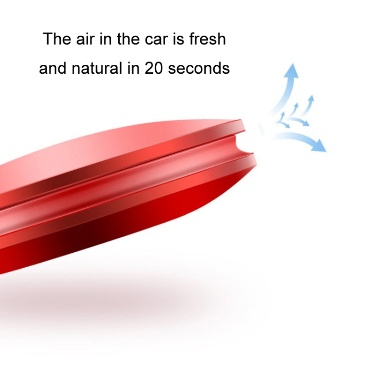 BEN.JACK Car Instrument Air Purification Solid Aroma Diffuser Ornament(Red) - Air Freshener by BEN.JACK | Online Shopping South Africa | PMC Jewellery | Buy Now Pay Later Mobicred