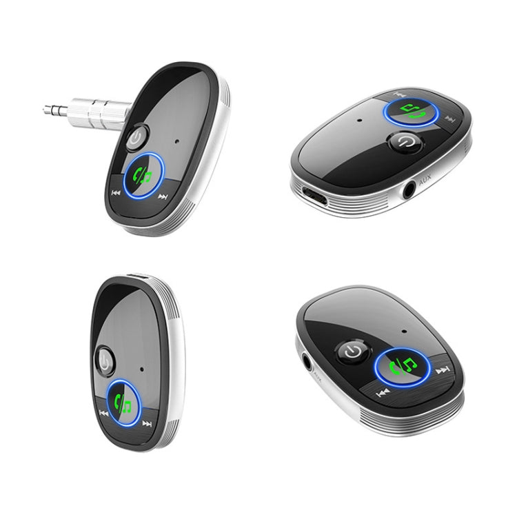 Car Bluetooth Receiver Music Player Wireless Audio Converter(Black) - Bluetooth Adapters by PMC TechLife | Online Shopping South Africa | PMC TechLife | Buy Now Pay Later Mobicred