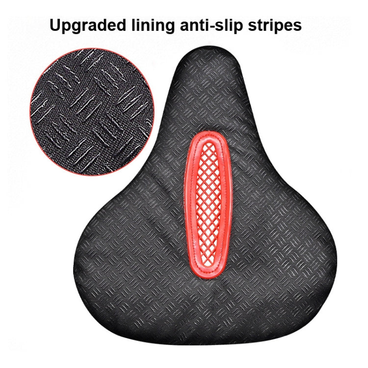 Bicycle Seat Cover Thickened Silicone Shock-absorbing Saddle Cover(Blue) - Bicycle Saddle by PMc TechLife | Online Shopping South Africa | PMc TechLife | Buy Now Pay Later Mobicred