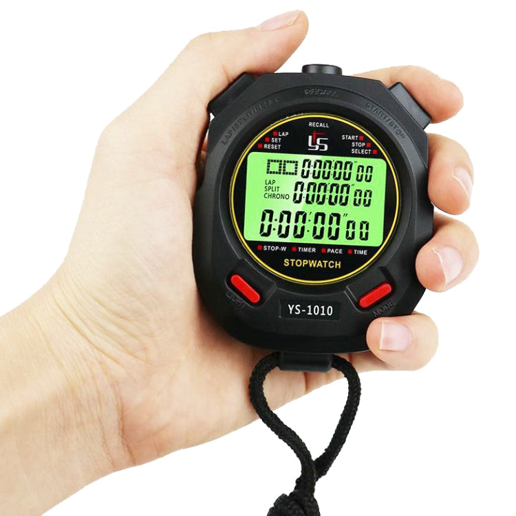 YS 3 Rows Display Luminous Stopwatch Timer Training Referee Stopwatch, Style: YS-1030 30 Memories - Pedometer by PMc TechLife | Online Shopping South Africa | PMc TechLife | Buy Now Pay Later Mobicred