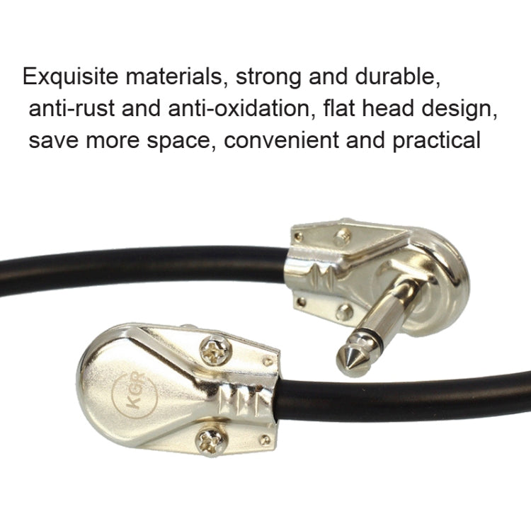 KGR Guitar Cables Guitar Effect Pedal Instrument Patch Cable, Specification: 1m - free shipping - PMC TechLife - Order now!
