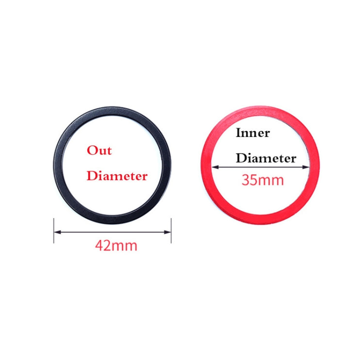 10 PCS FMFXTR Bicycle BB Middle Shaft Flying Wheel Cushion, Thickness: 2.5mm (Black) - Cap Component by FMFXTR | Online Shopping South Africa | PMc TechLife | Buy Now Pay Later Mobicred