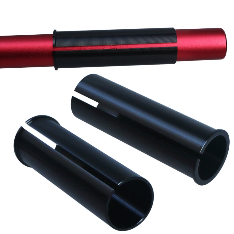 2 PCS FMFXTR Bicycle Seat Tube Reducer Sleeve Conversion Sleeve, Specification: 30.4mm To 27.2mm - Bicycle Seat Posts by FMFXTR | Online Shopping South Africa | PMc TechLife | Buy Now Pay Later Mobicred