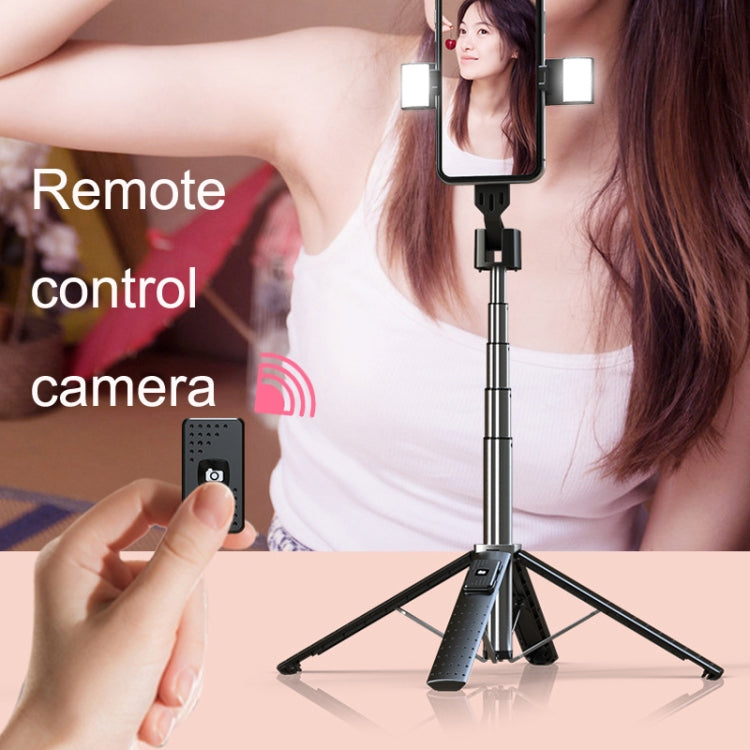 Mobile Phone Live Bracket Bluetooth Telescopic Selfie Tripod, High: 100CM (Stainless Steel) - free shipping - PMC TechLife - Order now!