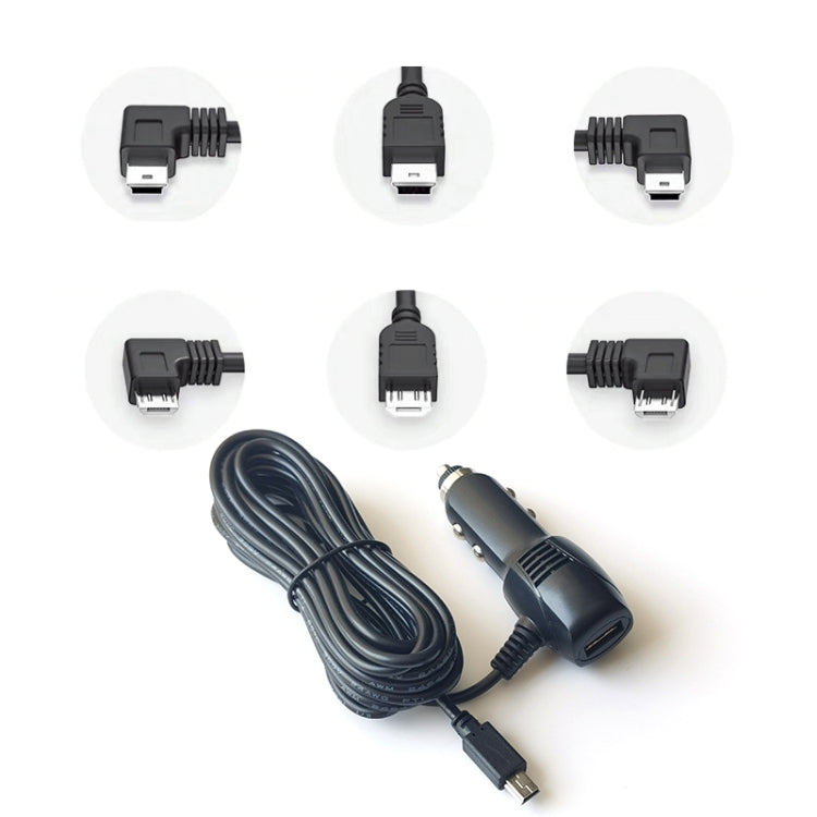 2 PCS Car Charger Driving Recorder Supply Line, Style: 1A+2A(Android Straight Head) - Cables & Connectors by PMC TechLife | Online Shopping South Africa | PMC TechLife | Buy Now Pay Later Mobicred