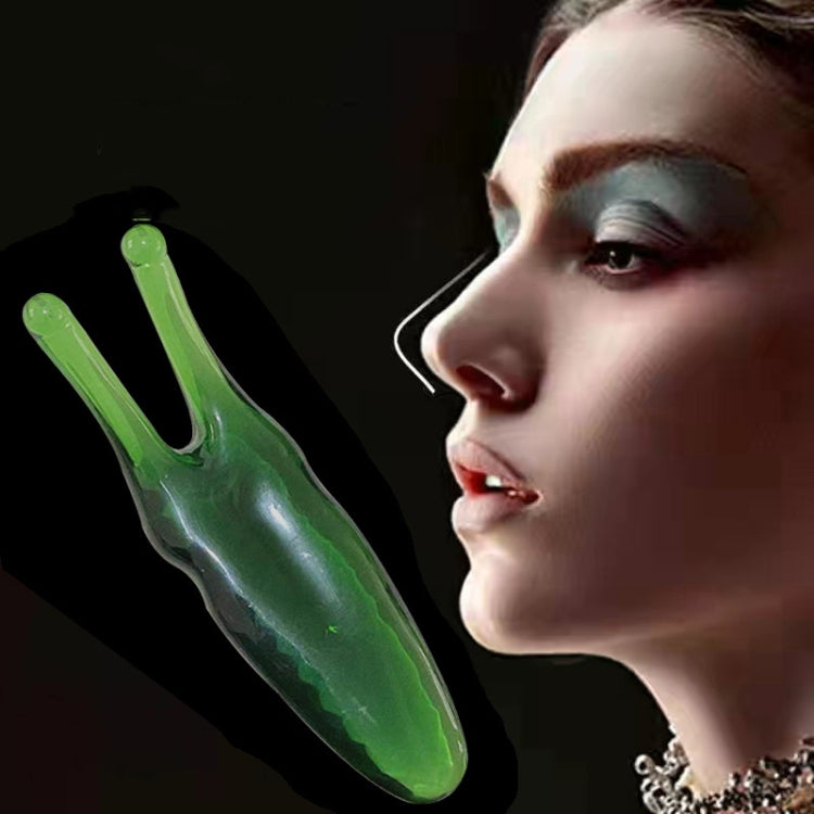 5 PCS Nose Scraping Device Respiratory Tract Clearing Nose Beauty Device(Emerald Green) - free shipping - PMC TechLife - Order now!