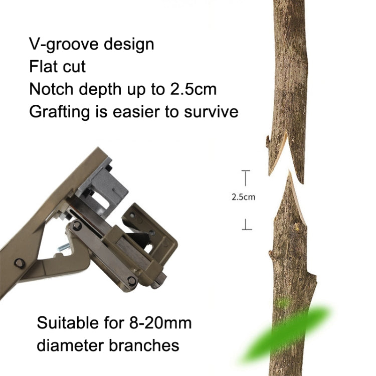 Fruit Tree Grafting Scissors Thick Branch Seedling Grafting Machine - Garden Hand Tools by PMC Jewellery | Online Shopping South Africa | PMC Jewellery