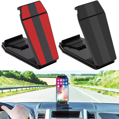 Mobile Phone Tablet Car Holder Suction Cup Instrument Fixed Bracket, Color: Black Carbon Fiber - Car Holders by PMC Jewellery | Online Shopping South Africa | PMC Jewellery | Buy Now Pay Later Mobicred