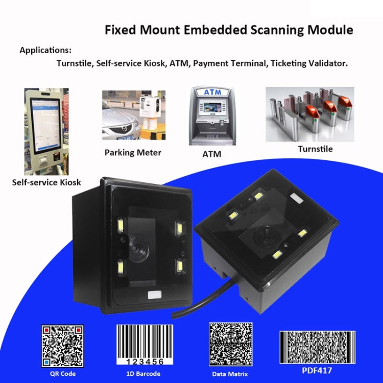 EVAWGIB DL-X922T QR Code Scanning Module Embedded Scanning Head, Interface: RS232 - Barcode Scanner by EVAWGIB | Online Shopping South Africa | PMC Jewellery | Buy Now Pay Later Mobicred