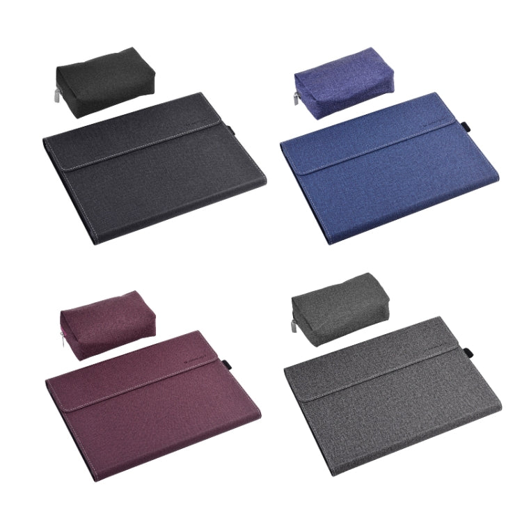 All-Inclusive Drop Case For Microsoft Surface Pro 8, Color: PC Hard Shell Black With Power Pack - Others by PMC TechLife | Online Shopping South Africa | PMC TechLife