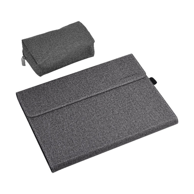 All-Inclusive Drop Case For Microsoft Surface Pro 8, Color: PC Hard Shell Light Gray With Power Pack - Others by PMC TechLife | Online Shopping South Africa | PMC TechLife | Buy Now Pay Later Mobicred