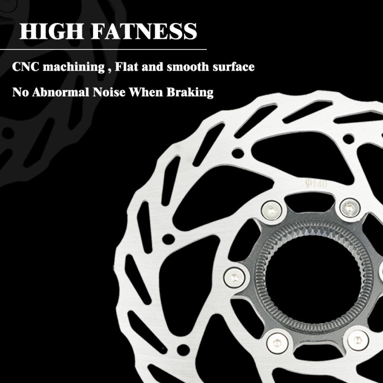 RACEWORK RS6 Mountain Bike Mid-lock Discs, Diameter: 180mm - free shipping - PMC TechLife - Order now!