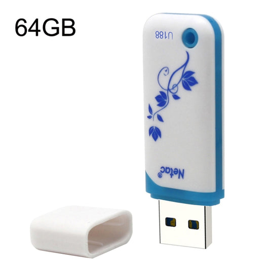 Netac U188 USB2.0 Car Computer Encrypted USB Flash Drive, Capacity: 64GB - USB Flash Drives by Netac | Online Shopping South Africa | PMC Jewellery | Buy Now Pay Later Mobicred